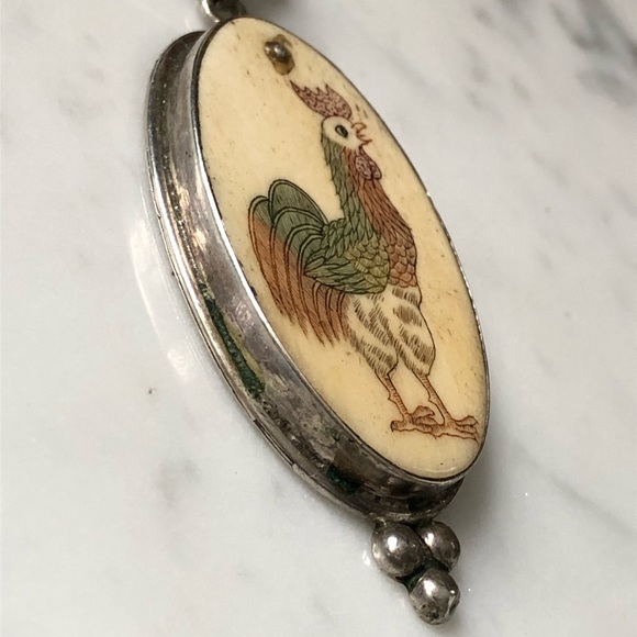 Chinese Zodiac Year of the Rooster Necklace